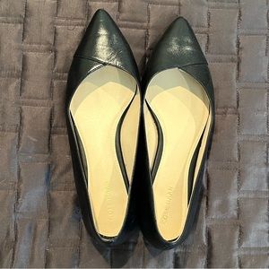 Black Cole Haan leather ballet flats size 8B